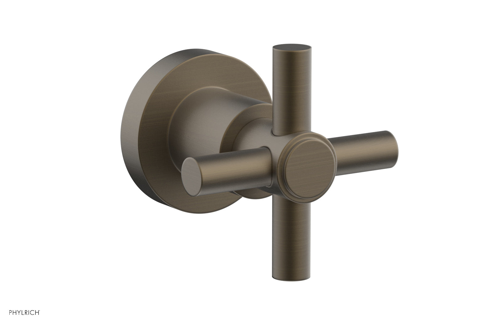 BASIC Volume Control/Diverter Trim - Tubular Cross Handle D2PV134A