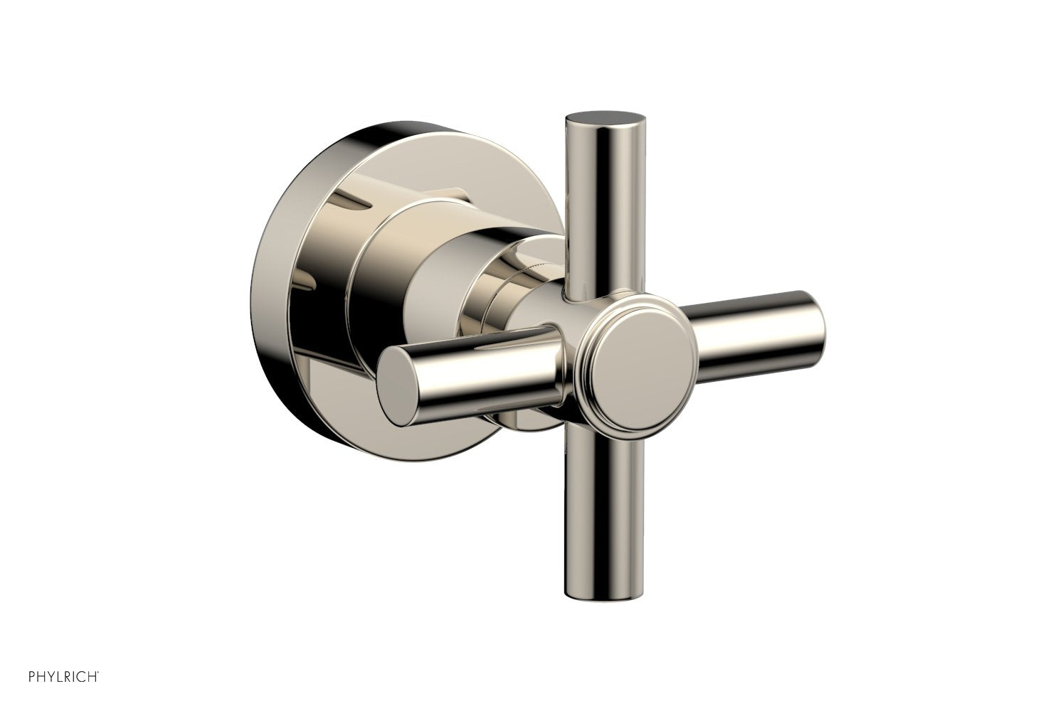 BASIC Volume Control/Diverter Trim - Tubular Cross Handle D2PV134A