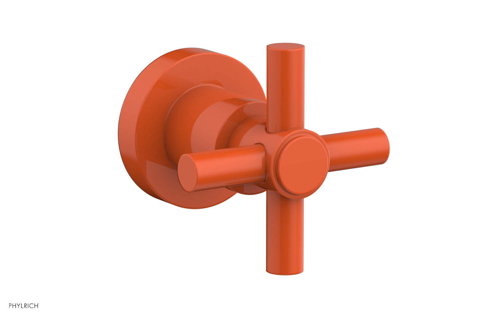 BASIC Volume Control/Diverter Trim - Tubular Cross Handle D2PV134A