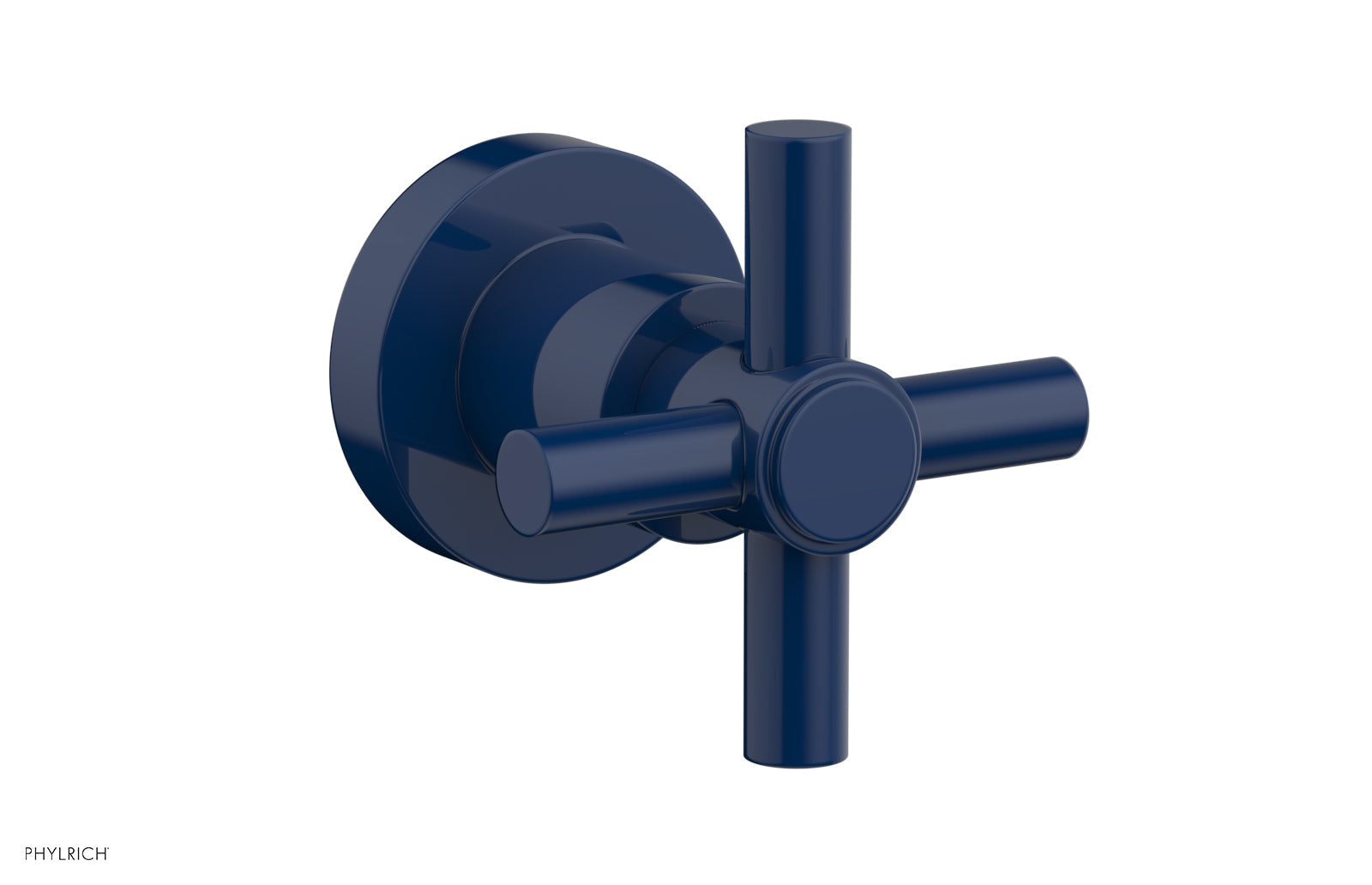 BASIC Volume Control/Diverter Trim - Tubular Cross Handle D2PV134A