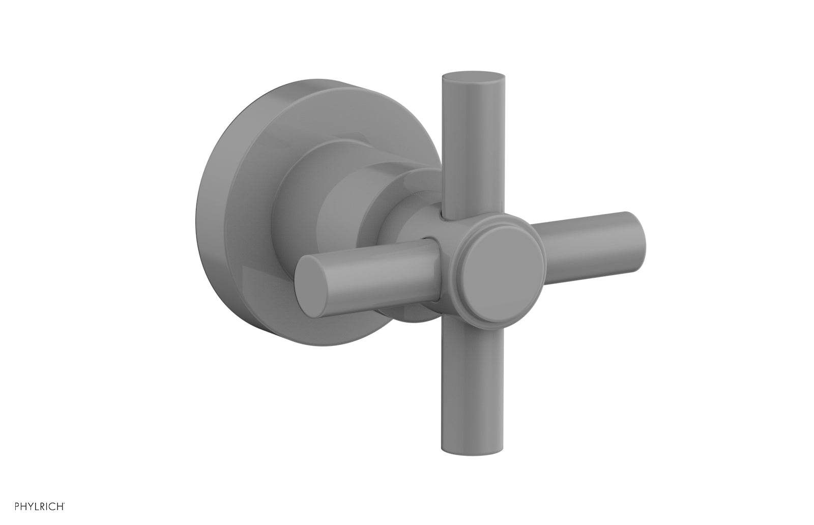 BASIC Volume Control/Diverter Trim - Tubular Cross Handle D2PV134A