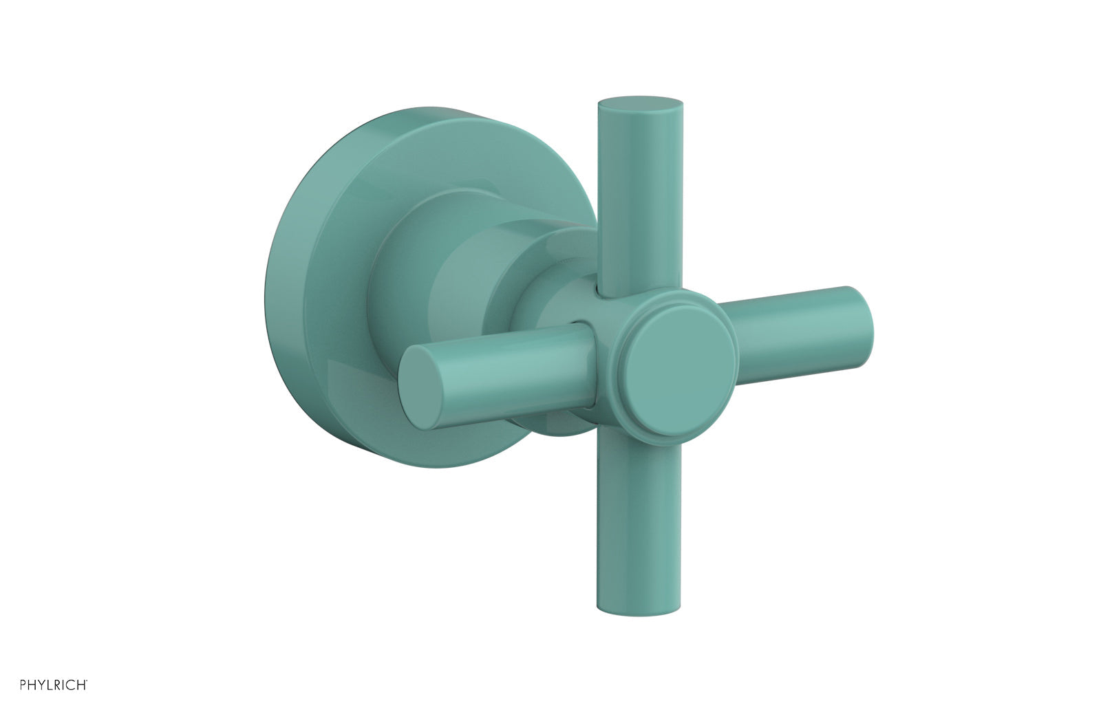 BASIC Volume Control/Diverter Trim - Tubular Cross Handle D2PV134A