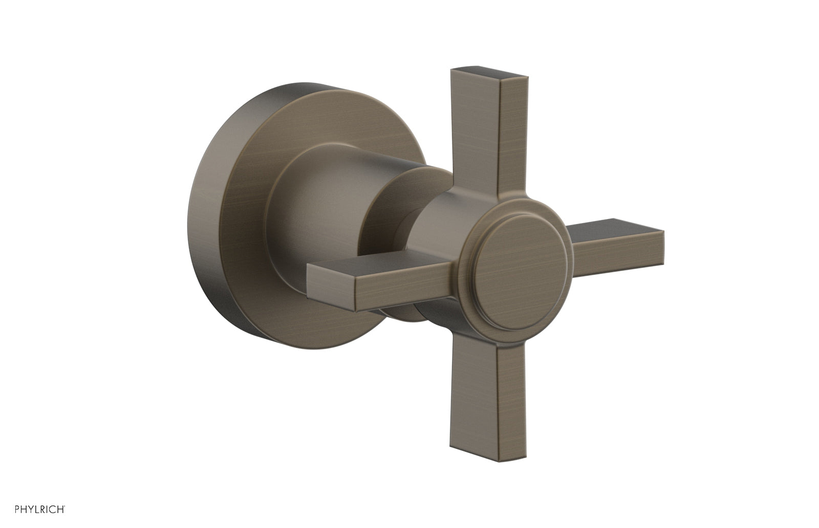 BASIC Volume Control/Diverter Trim - Blade Cross Handle D2PV137A