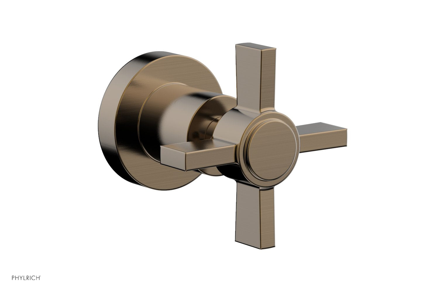 BASIC Volume Control/Diverter Trim - Blade Cross Handle D2PV137A