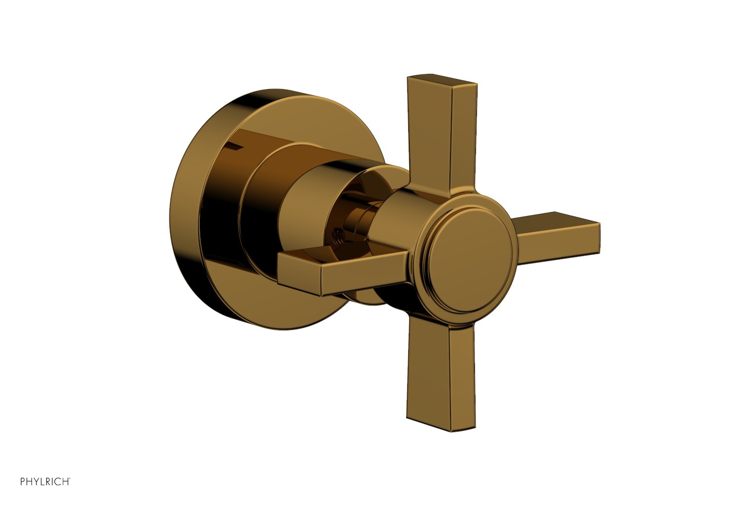 BASIC Volume Control/Diverter Trim - Blade Cross Handle D2PV137A