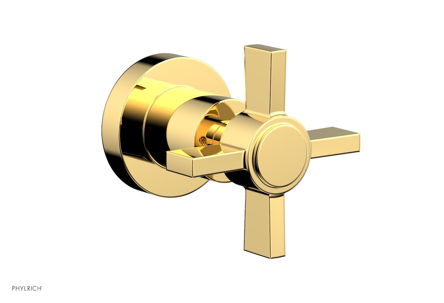 BASIC Volume Control/Diverter Trim - Blade Cross Handle D2PV137A