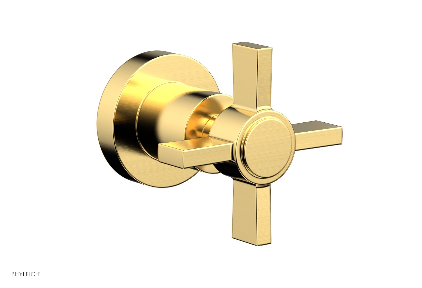 BASIC Volume Control/Diverter Trim - Blade Cross Handle D2PV137A