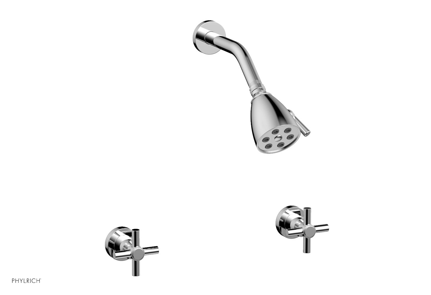 Two　Handle　シャワーヘッド　Set-　Phylrich　K3144_25D　Baroque　Shower