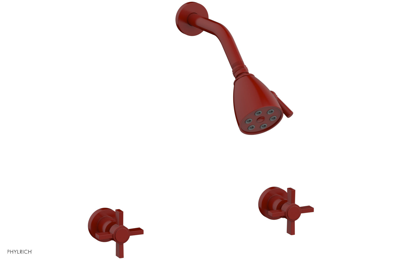 BASIC Two Handle Shower Set - Blade Cross Handles D3137