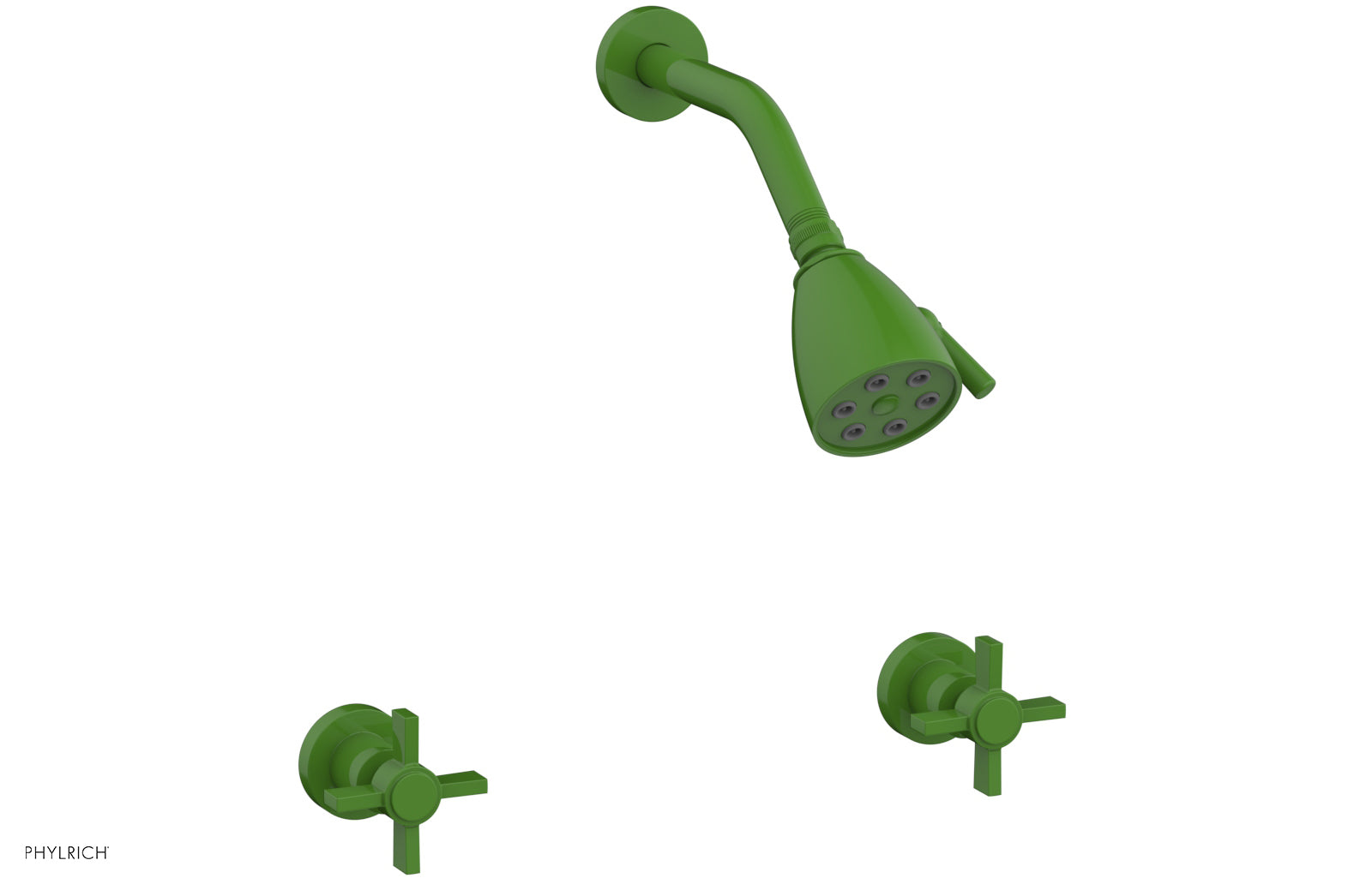 BASIC Two Handle Shower Set - Blade Cross Handles D3137