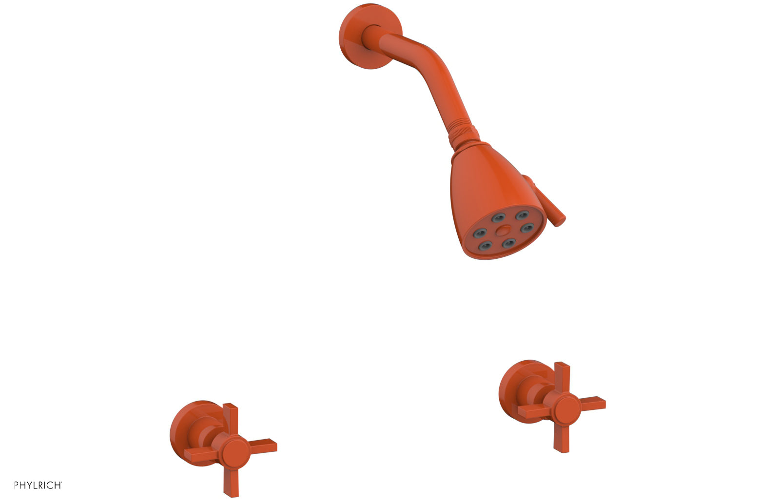 BASIC Two Handle Shower Set - Blade Cross Handles D3137