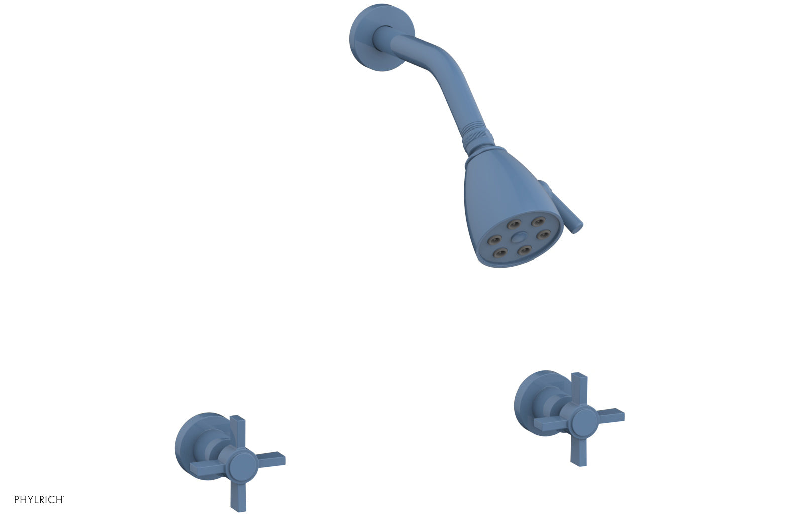 BASIC Two Handle Shower Set - Blade Cross Handles D3137