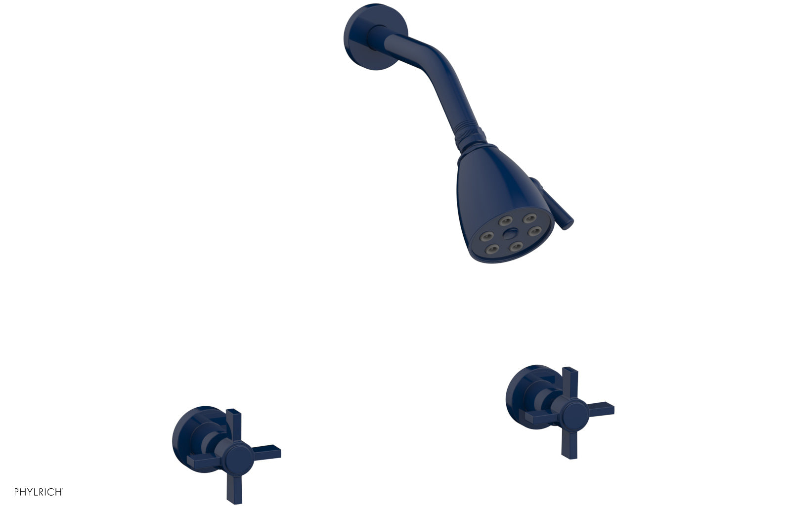 BASIC Two Handle Shower Set - Blade Cross Handles D3137