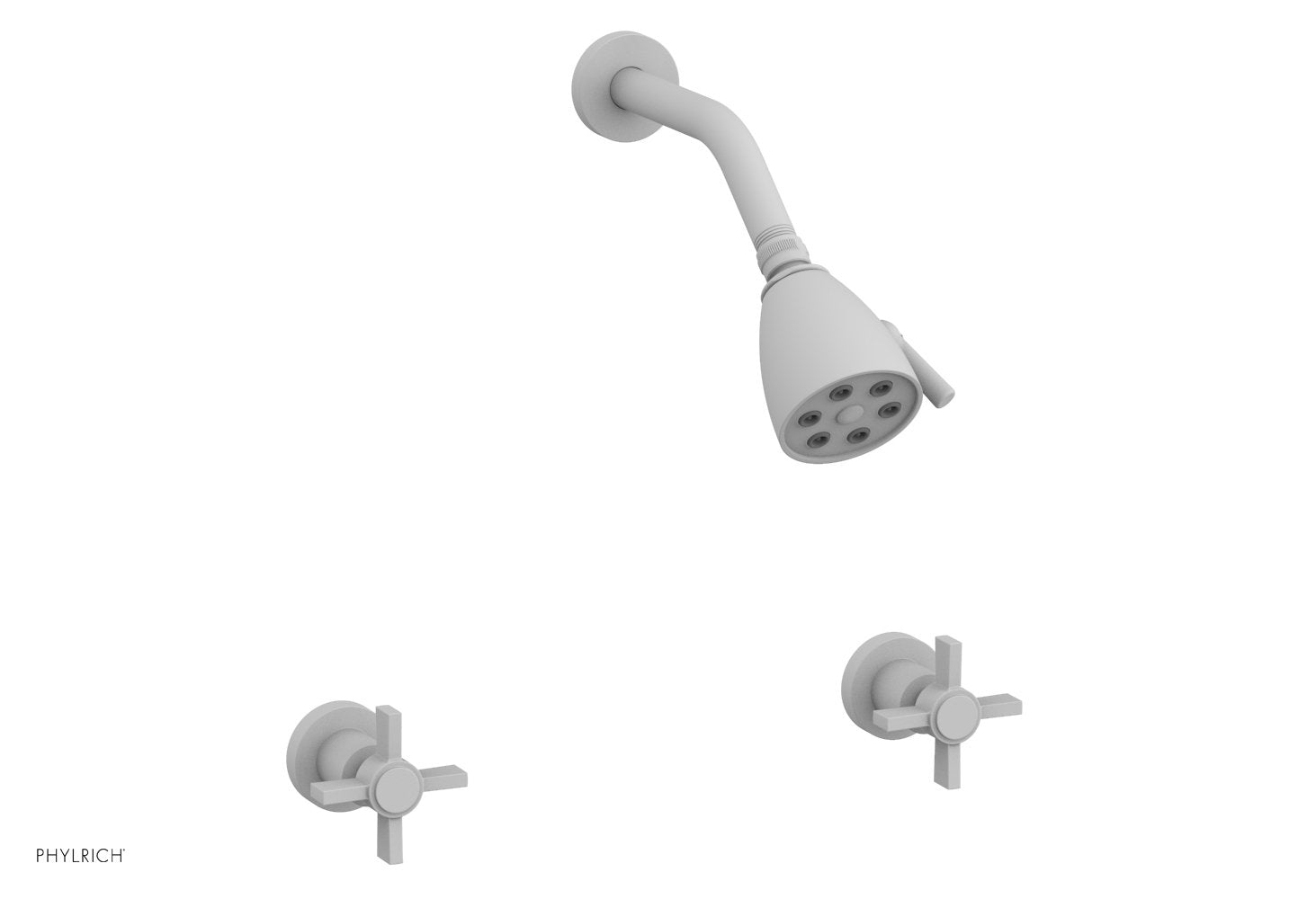 BASIC Two Handle Shower Set - Blade Cross Handles D3137