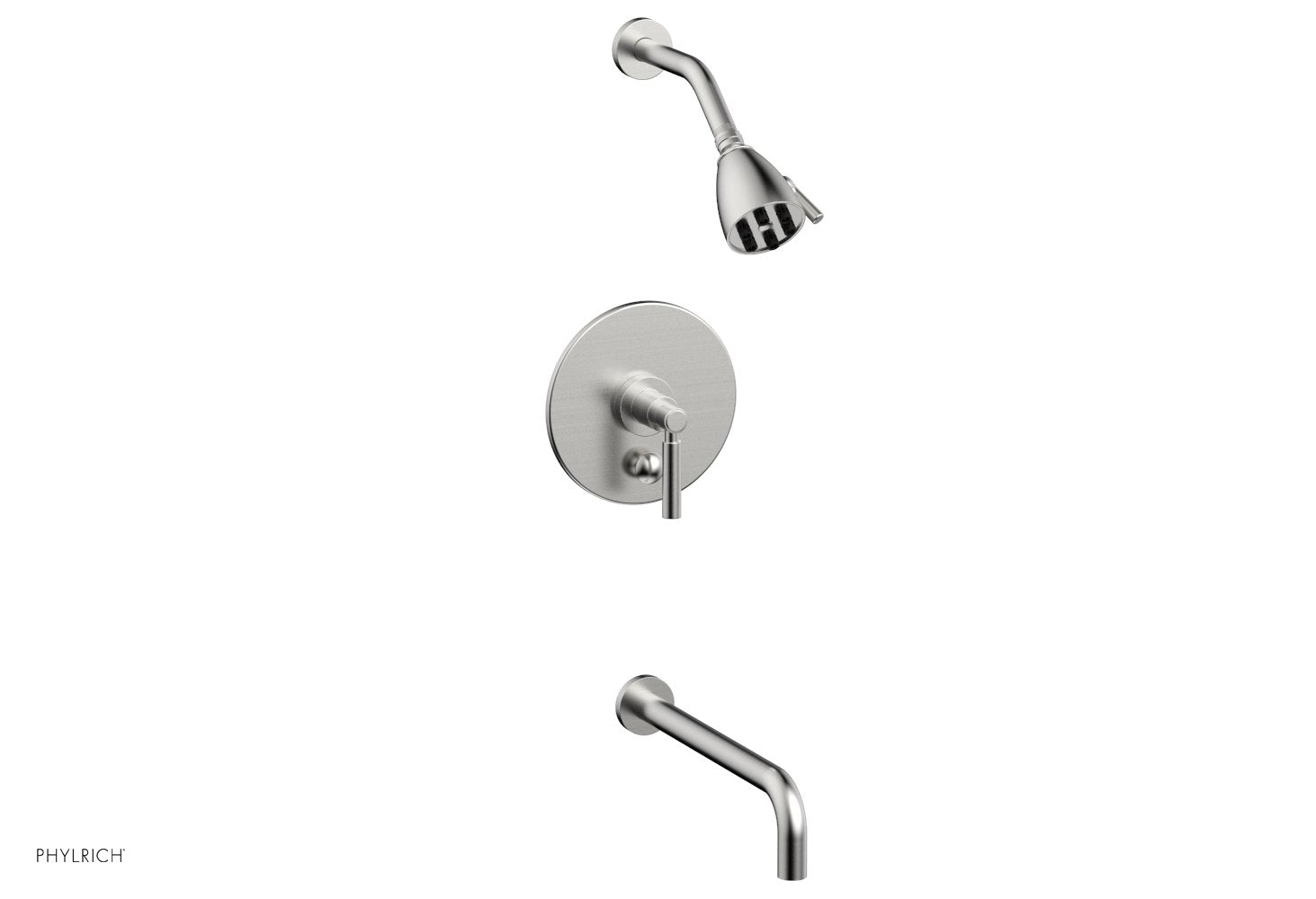 シャワーヘッド Phylrich K2101_OEB - Dolphin Three Handle Tub and Shower Set