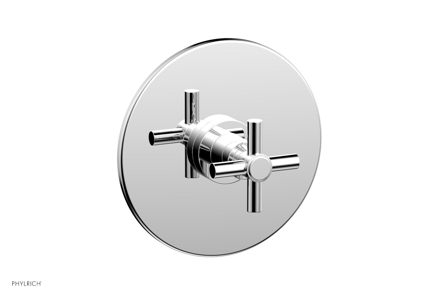 BASIC Pressure Balance Shower Set Trim Only - Tubular Cross Handle DPB3134TO