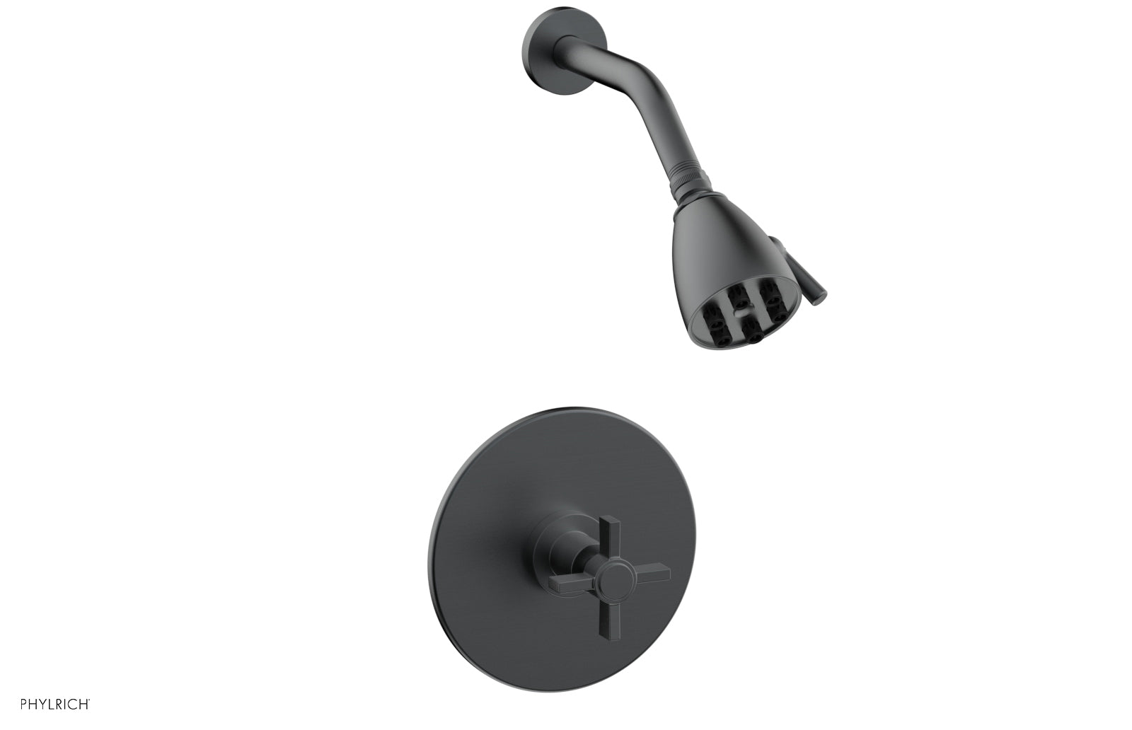 BASIC Pressure Balance Shower Set - Blade Cross Handle DPB3137