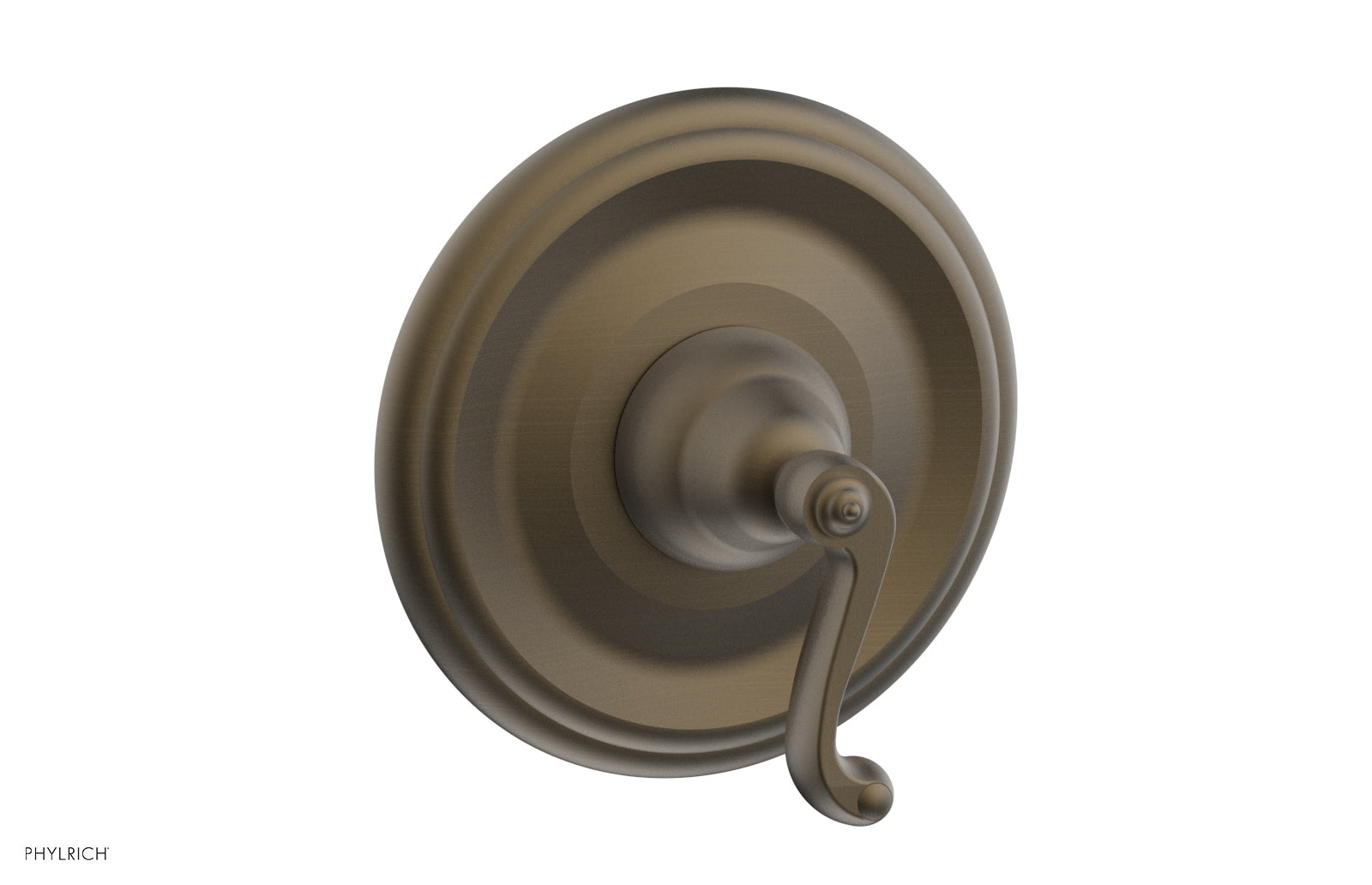 REVERE & SAVANNAH 1/2" & 3/4" Thermostatic Shower Trim, Curved Lever Handle DTH102