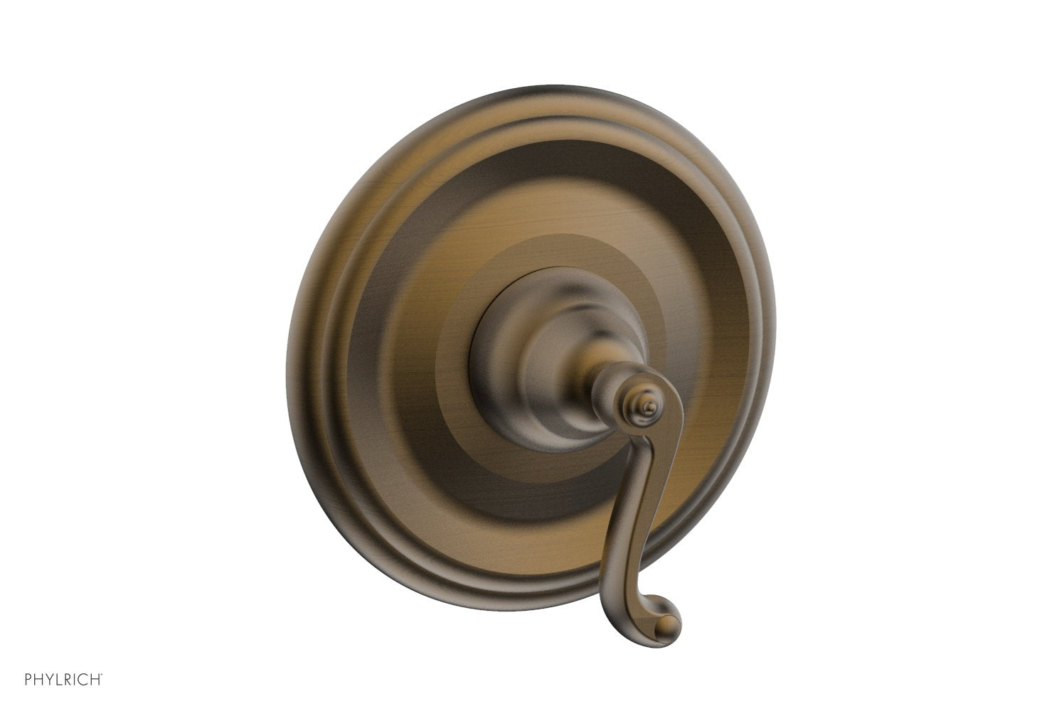 REVERE & SAVANNAH 1/2" & 3/4" Thermostatic Shower Trim, Curved Lever Handle DTH102