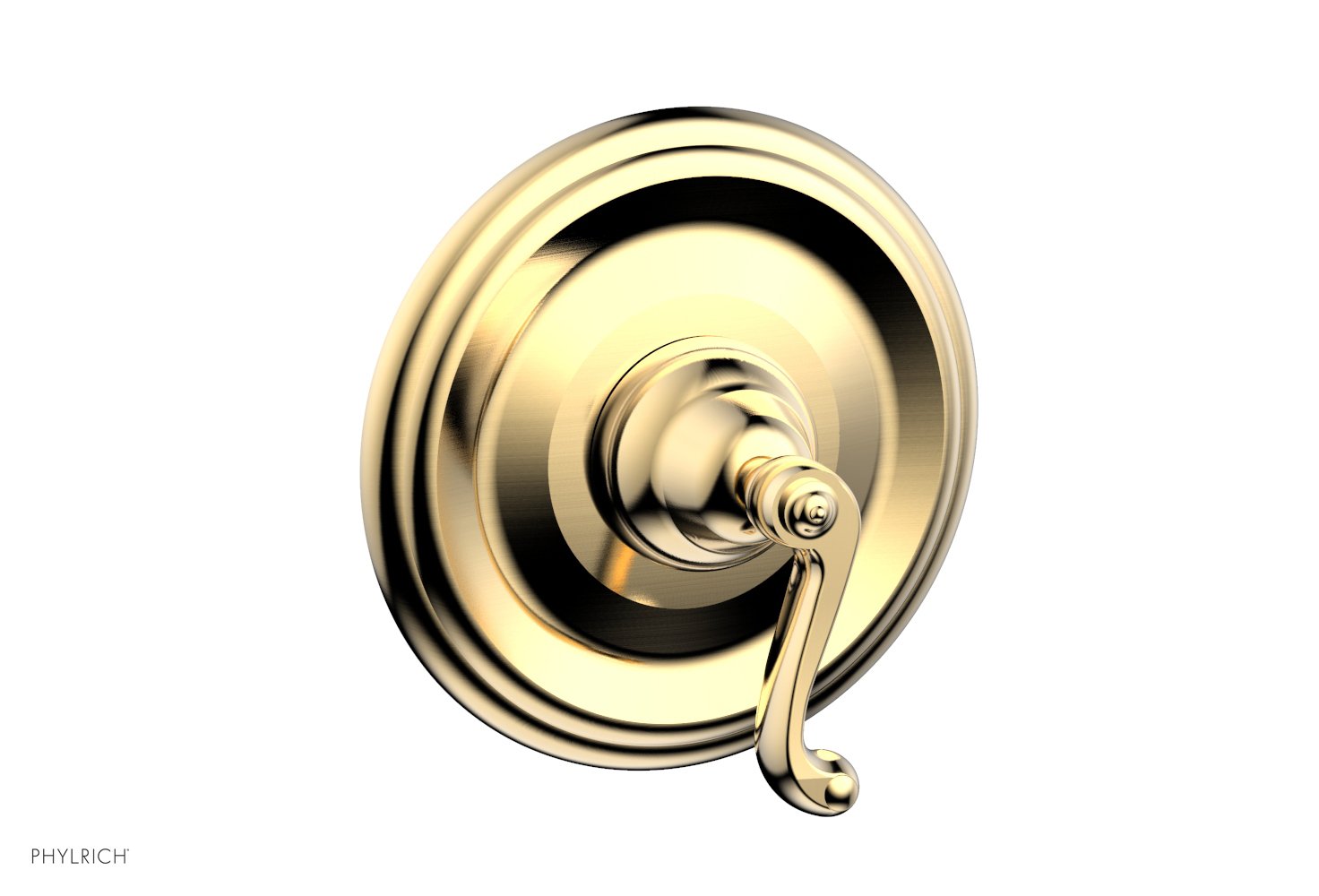 REVERE & SAVANNAH 1/2" & 3/4" Thermostatic Shower Trim, Curved Lever Handle DTH102