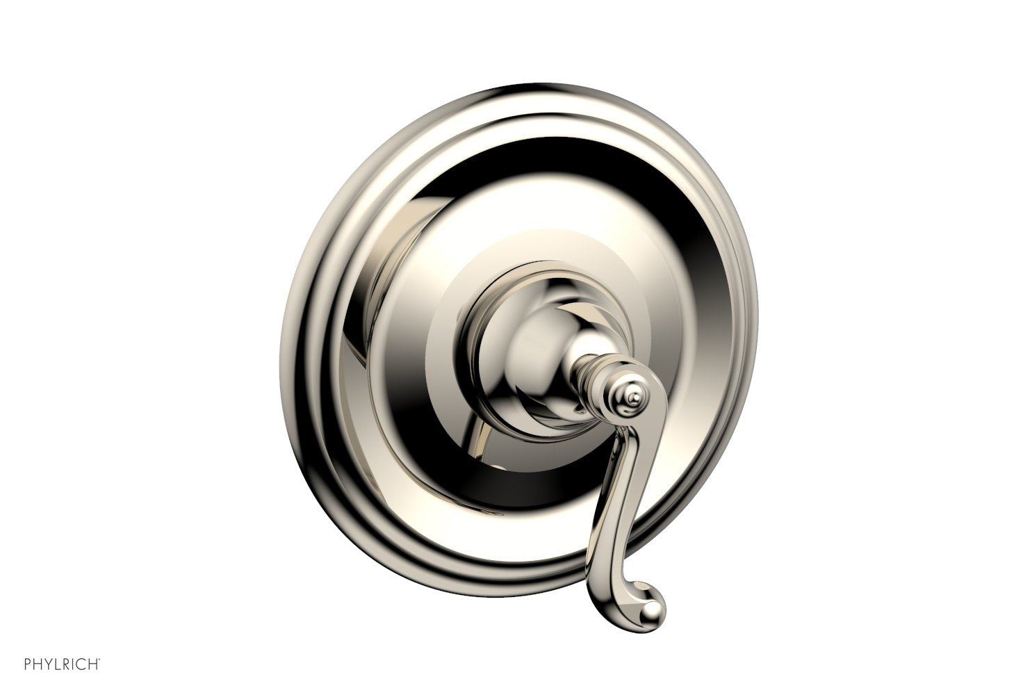 REVERE & SAVANNAH 1/2" & 3/4" Thermostatic Shower Trim, Curved Lever Handle DTH102