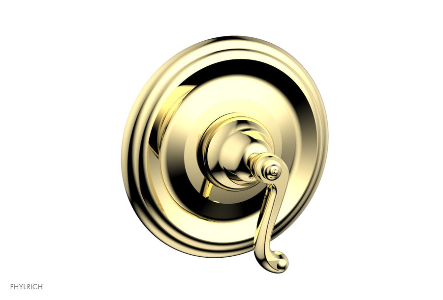 REVERE & SAVANNAH 1/2" & 3/4" Thermostatic Shower Trim, Curved Lever Handle DTH102