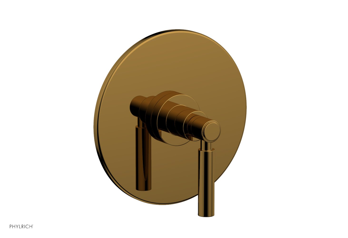 BASIC 1/2" Mini Thermostatic Shower Trim - Lever Handle DTH130