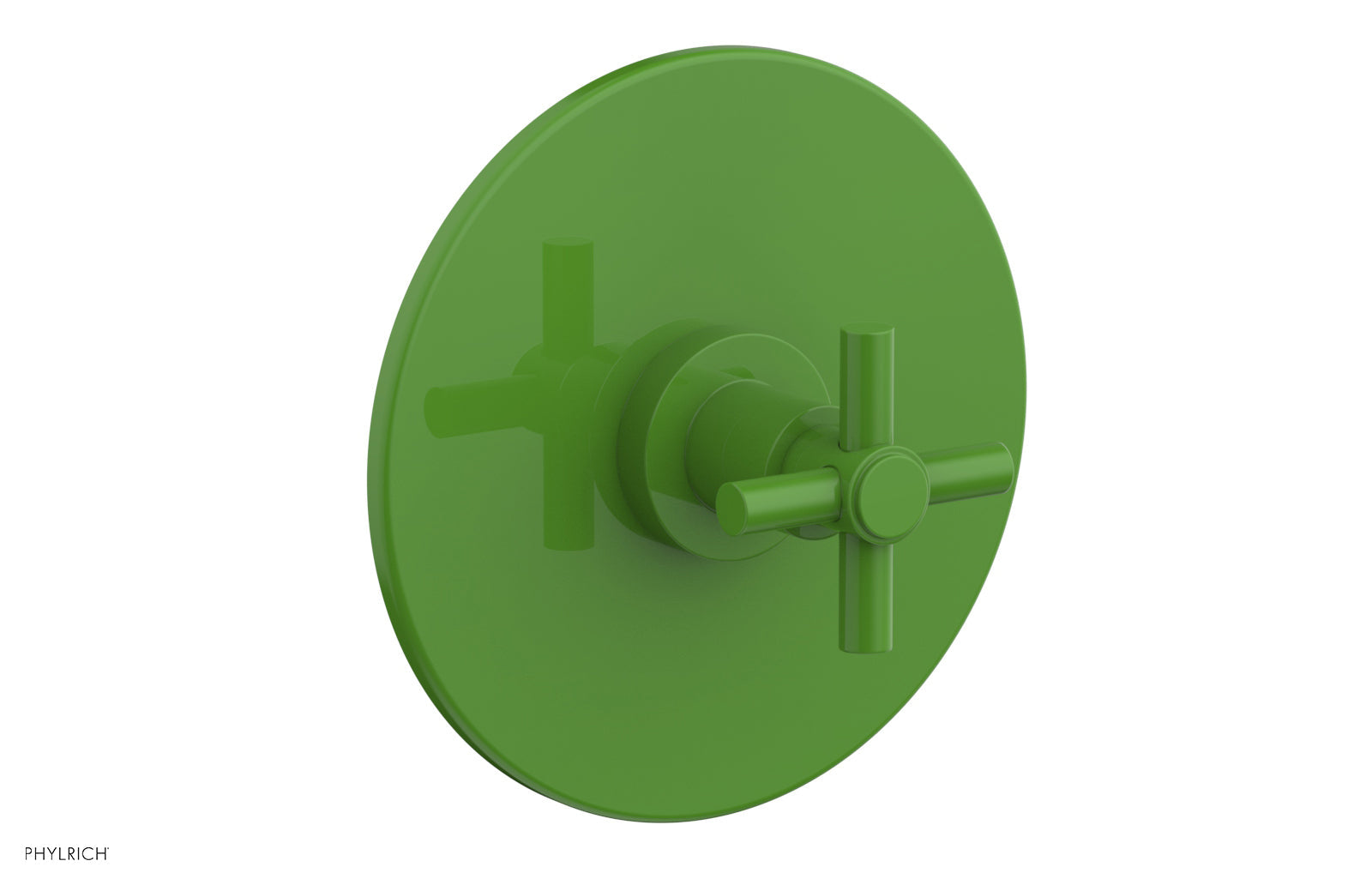 BASIC 1/2" Thermostatic Shower Trim - Tubular Cross Handle DTH134