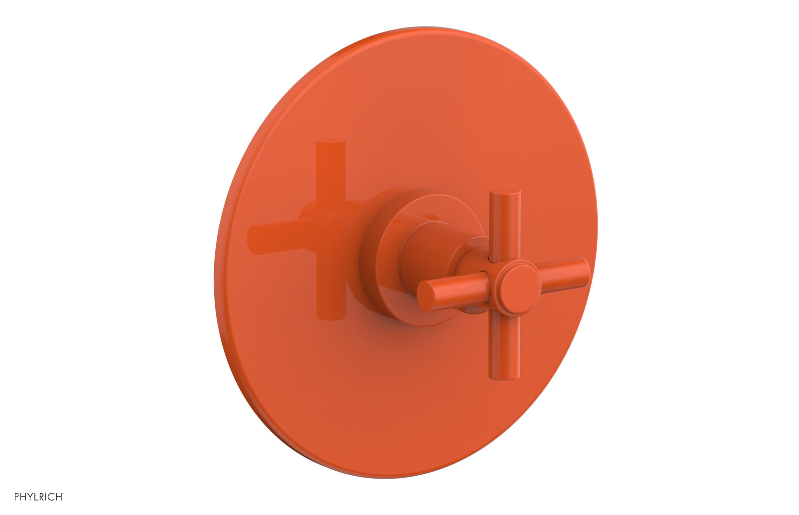 BASIC 1/2" Thermostatic Shower Trim - Tubular Cross Handle DTH134