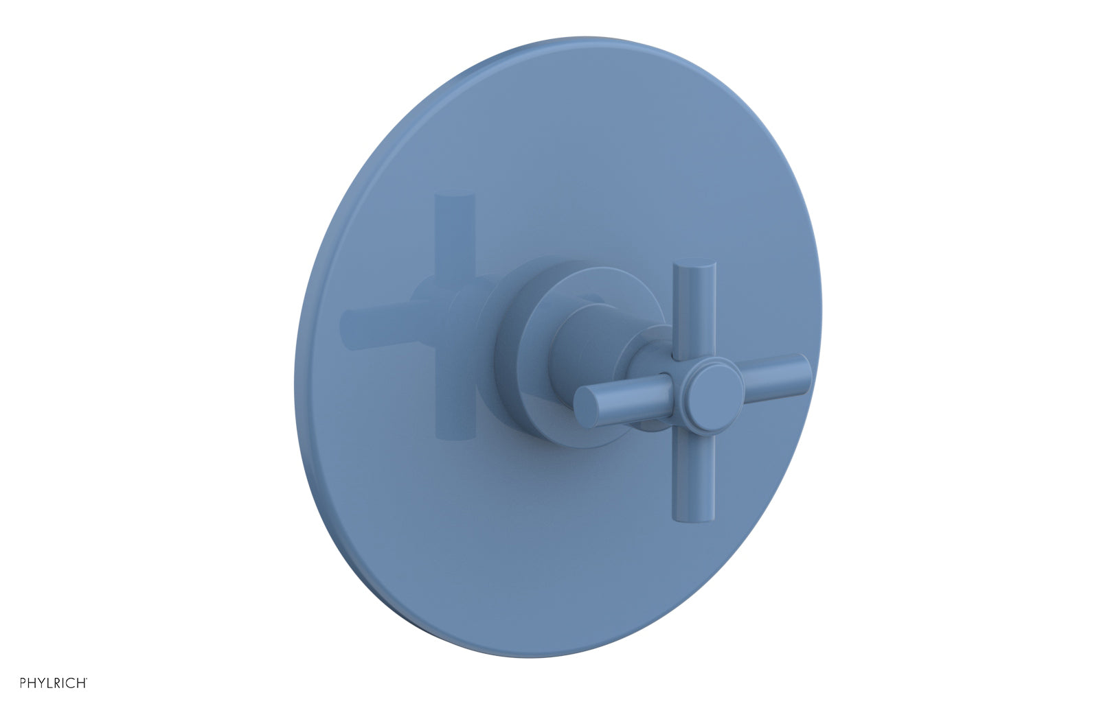 BASIC 1/2" Thermostatic Shower Trim - Tubular Cross Handle DTH134