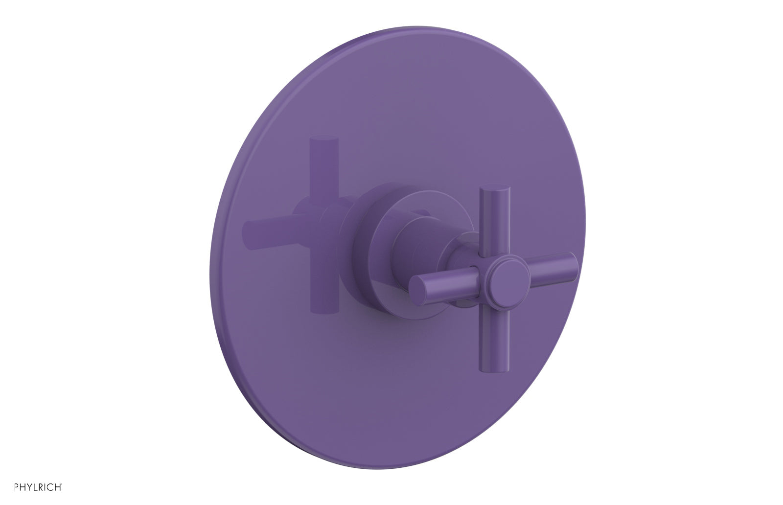 BASIC 1/2" Thermostatic Shower Trim - Tubular Cross Handle DTH134