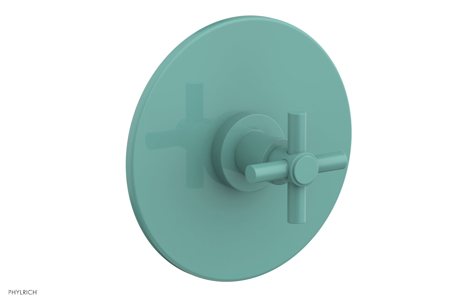 BASIC 1/2" Thermostatic Shower Trim - Tubular Cross Handle DTH134