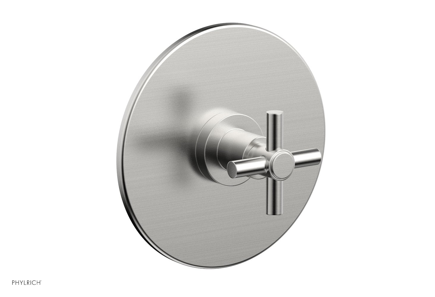 BASIC 3/4" Thermostatic Shower Trim - Tubular Cross Handle DTH134