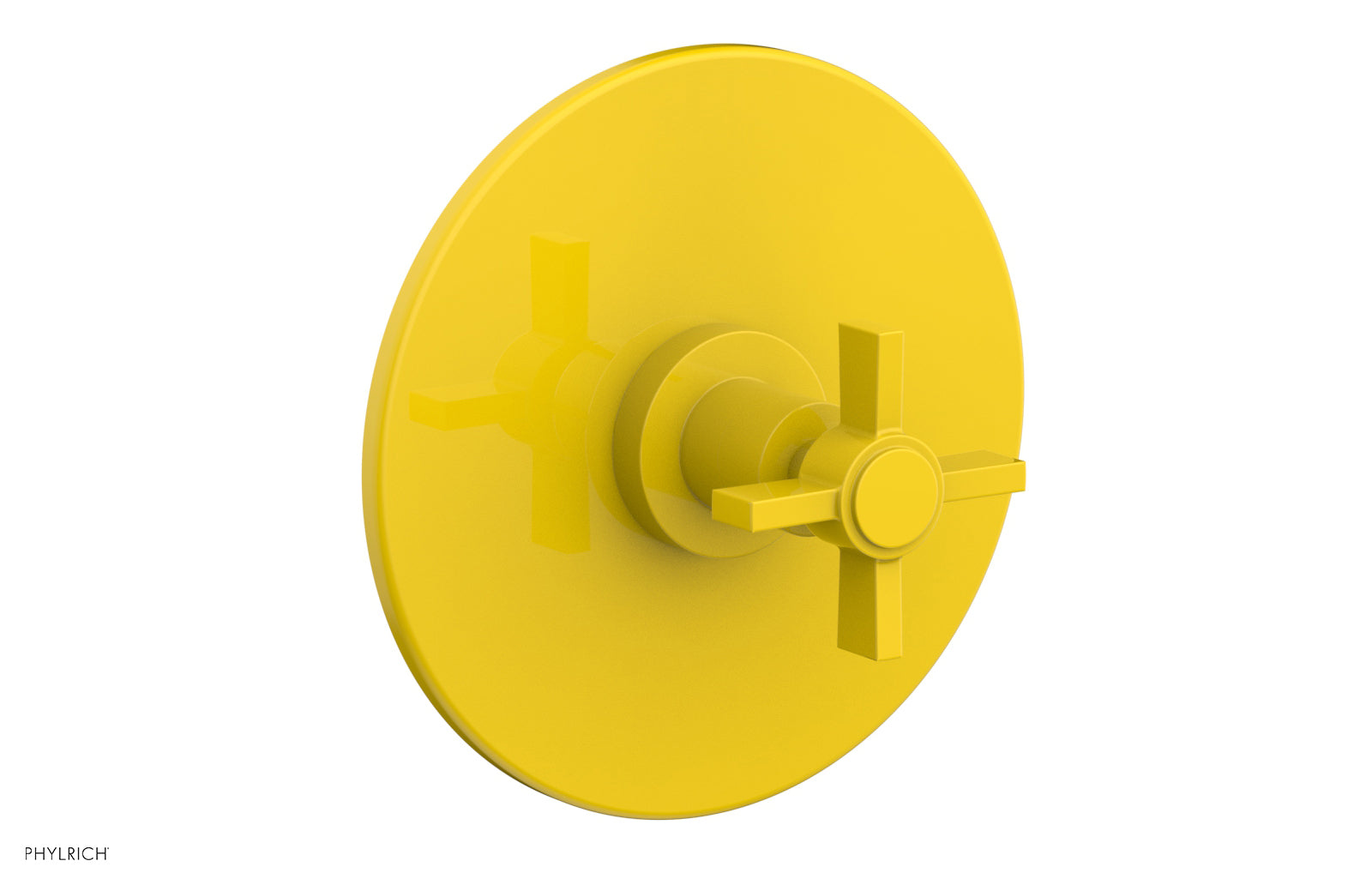 BASIC 3/4" Thermostatic Shower Trim - Blade Cross Handle DTH137