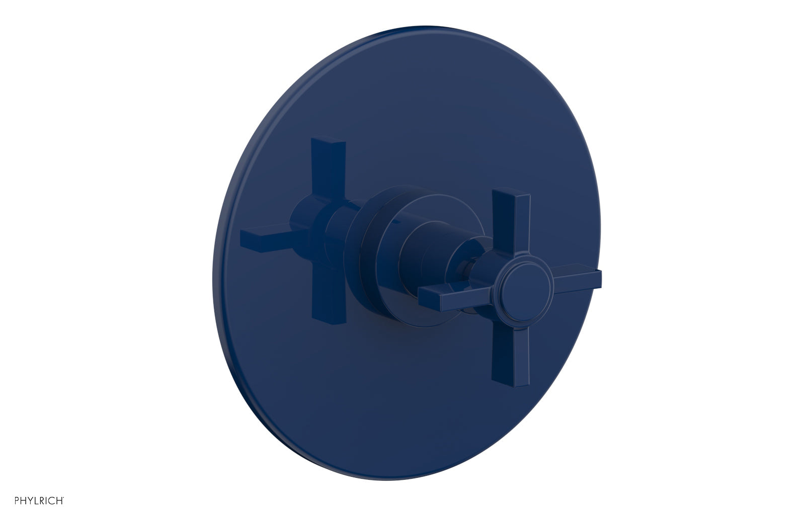 BASIC 3/4" Thermostatic Shower Trim - Blade Cross Handle DTH137