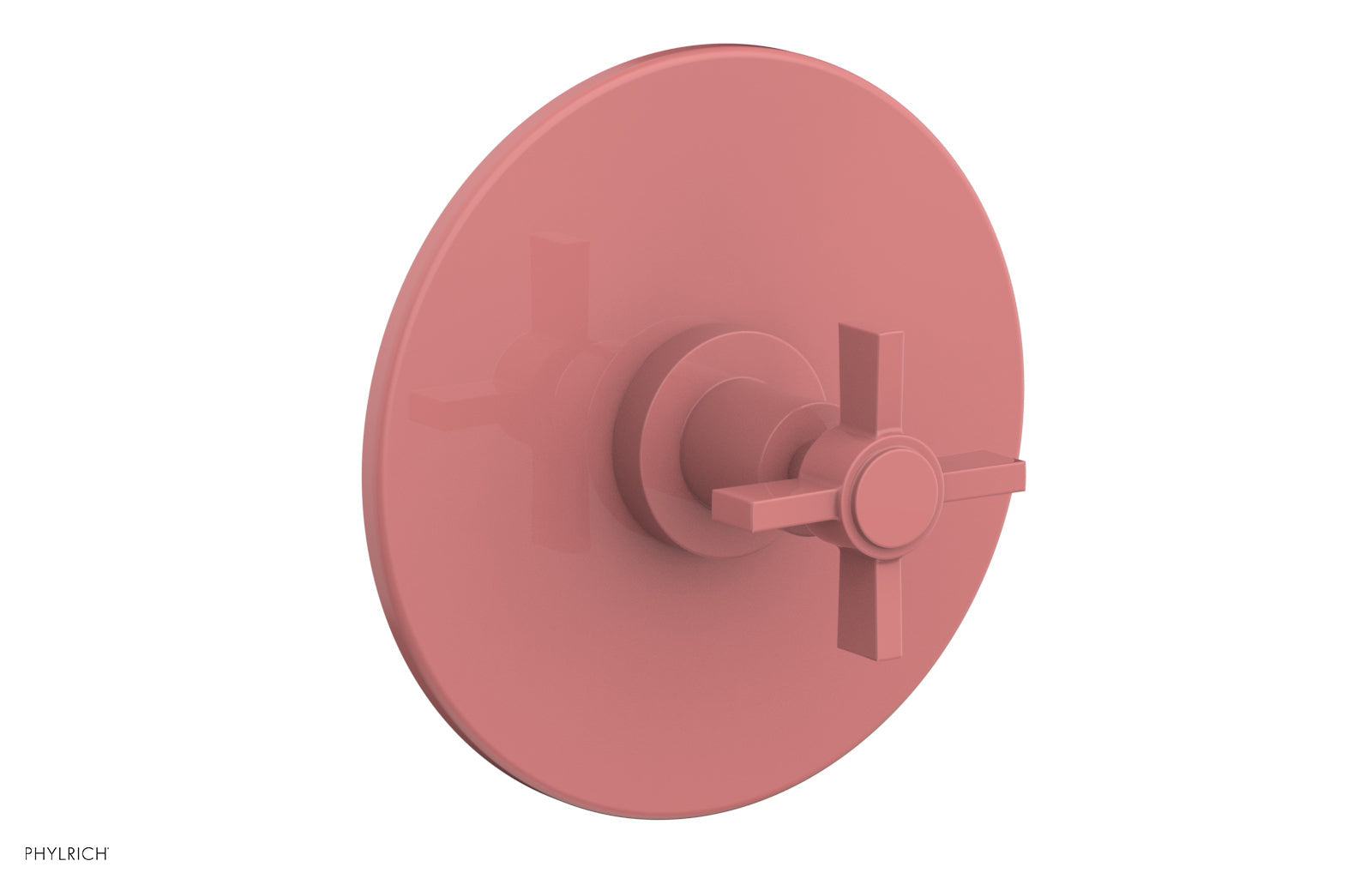 BASIC 3/4" Thermostatic Shower Trim - Blade Cross Handle DTH137