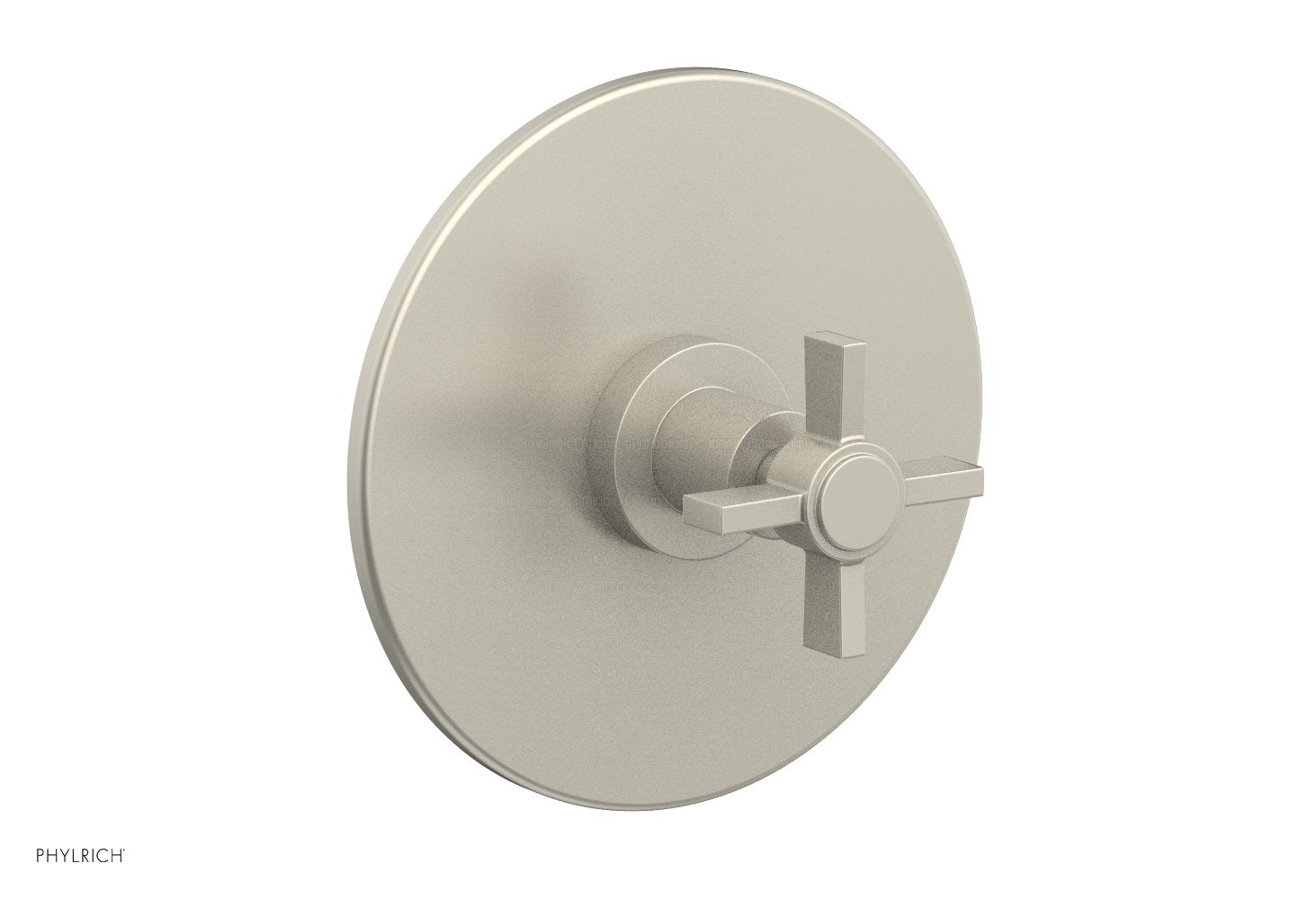 BASIC 3/4" Thermostatic Shower Trim - Blade Cross Handle DTH137