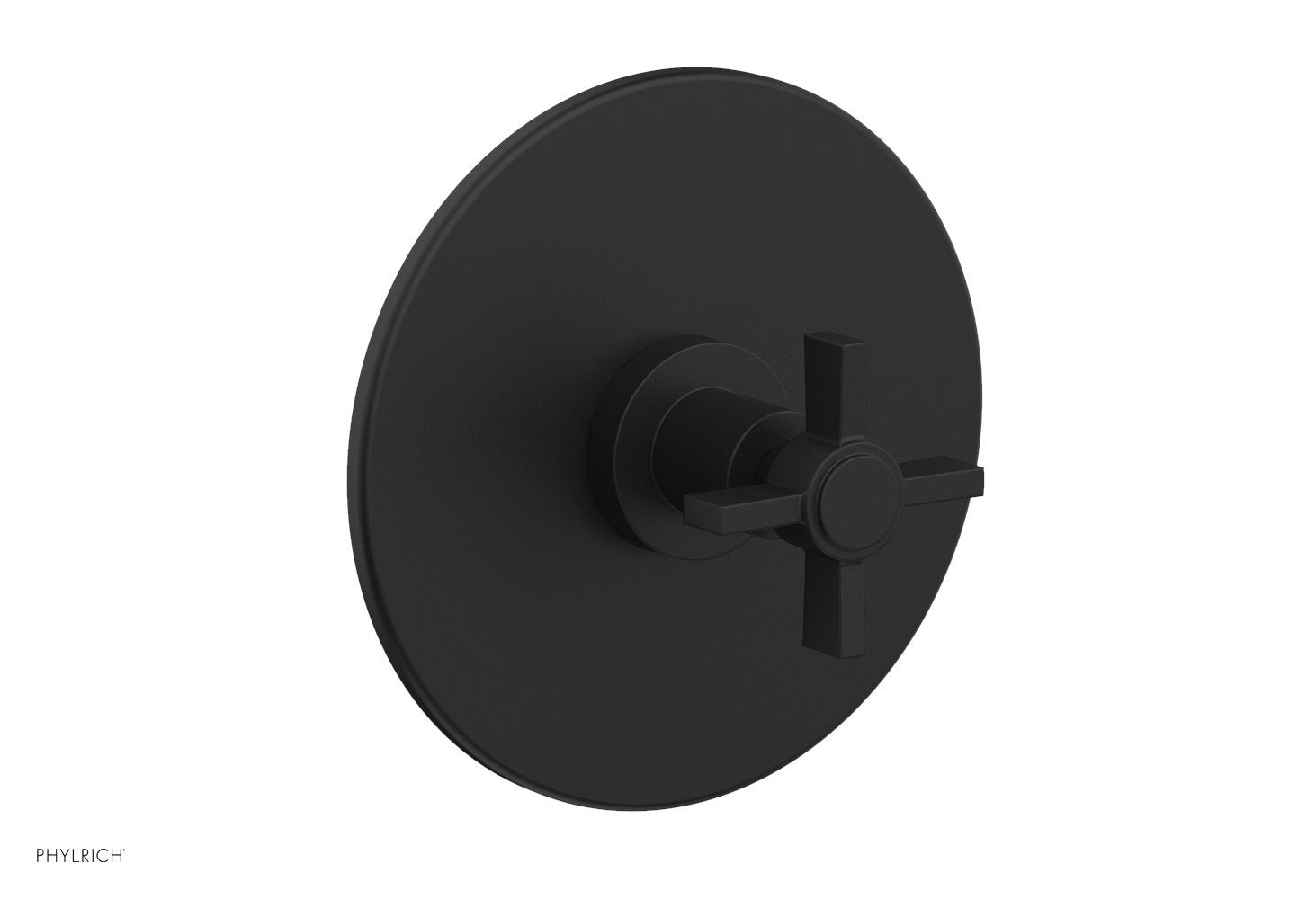 BASIC 3/4" Thermostatic Shower Trim - Blade Cross Handle DTH137