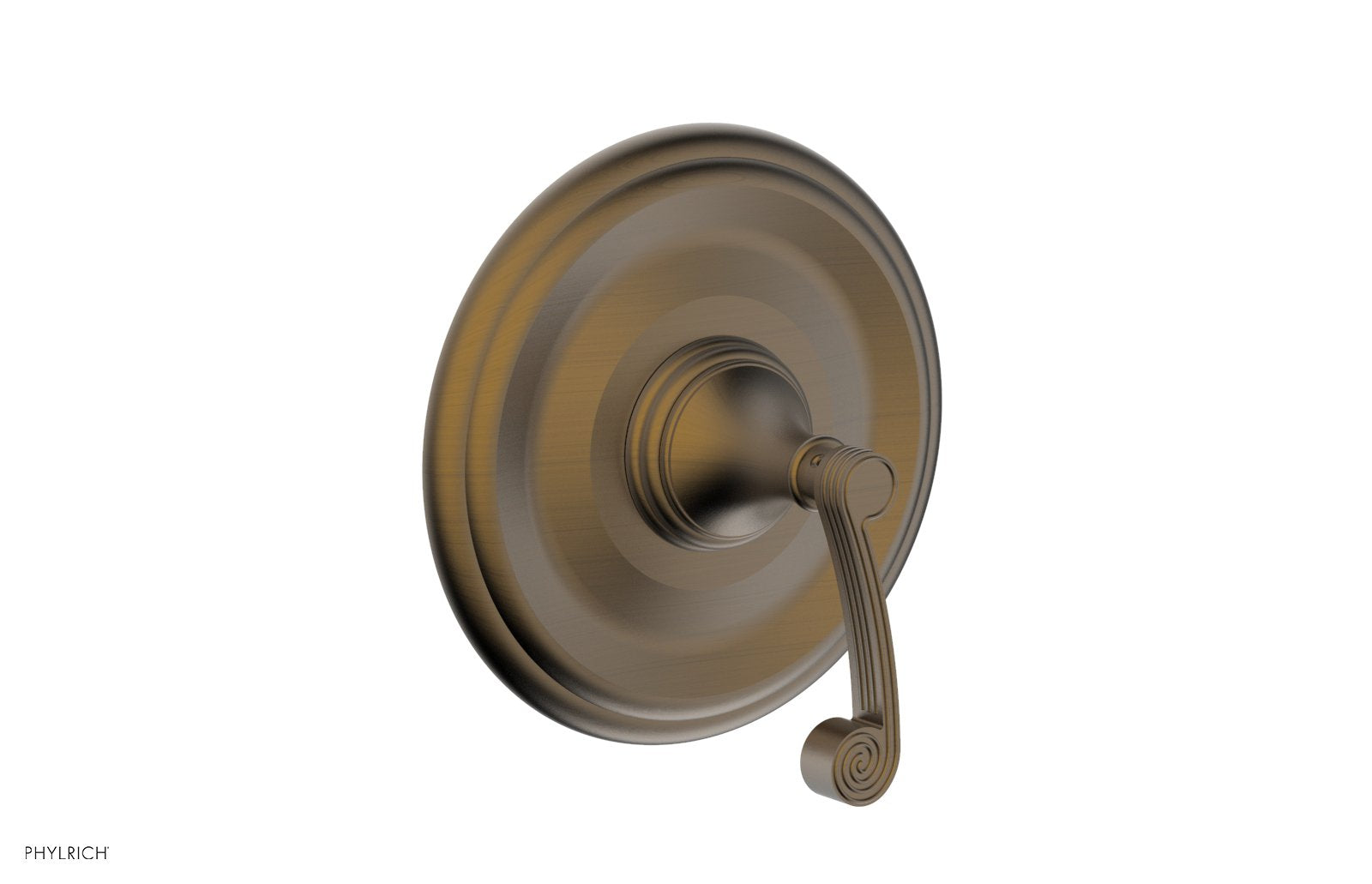 3RING Thermostatic Shower Trim - Curved Lever Handle DTH206