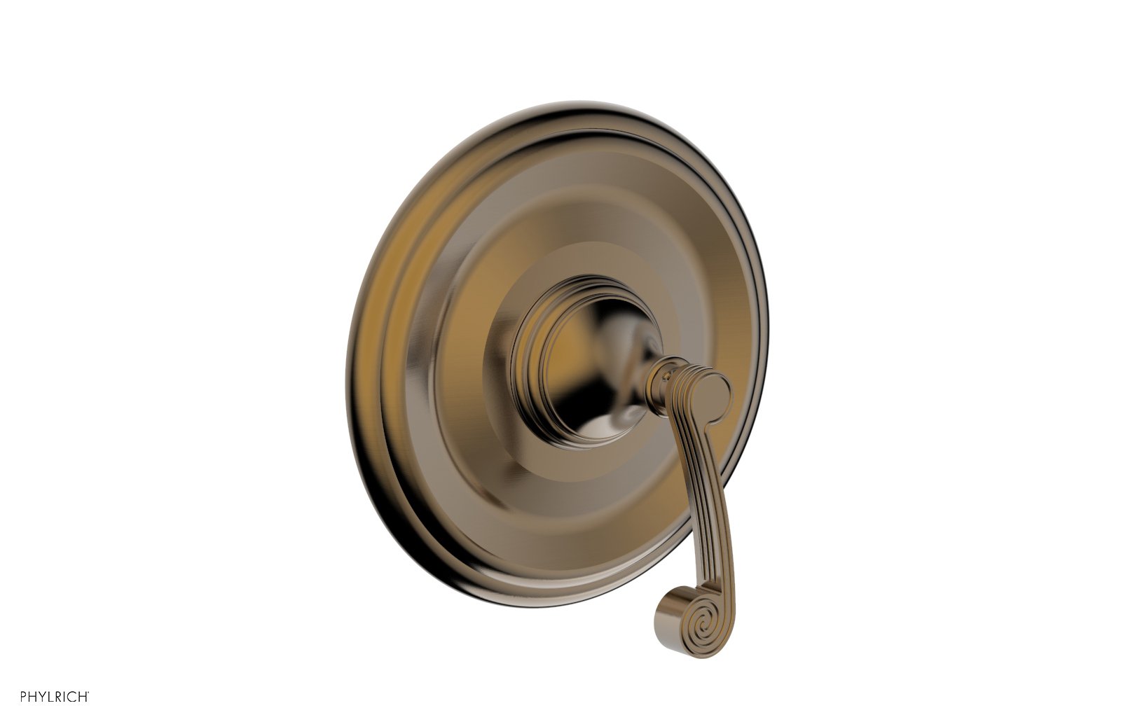 3RING Thermostatic Shower Trim - Curved Lever Handle DTH206