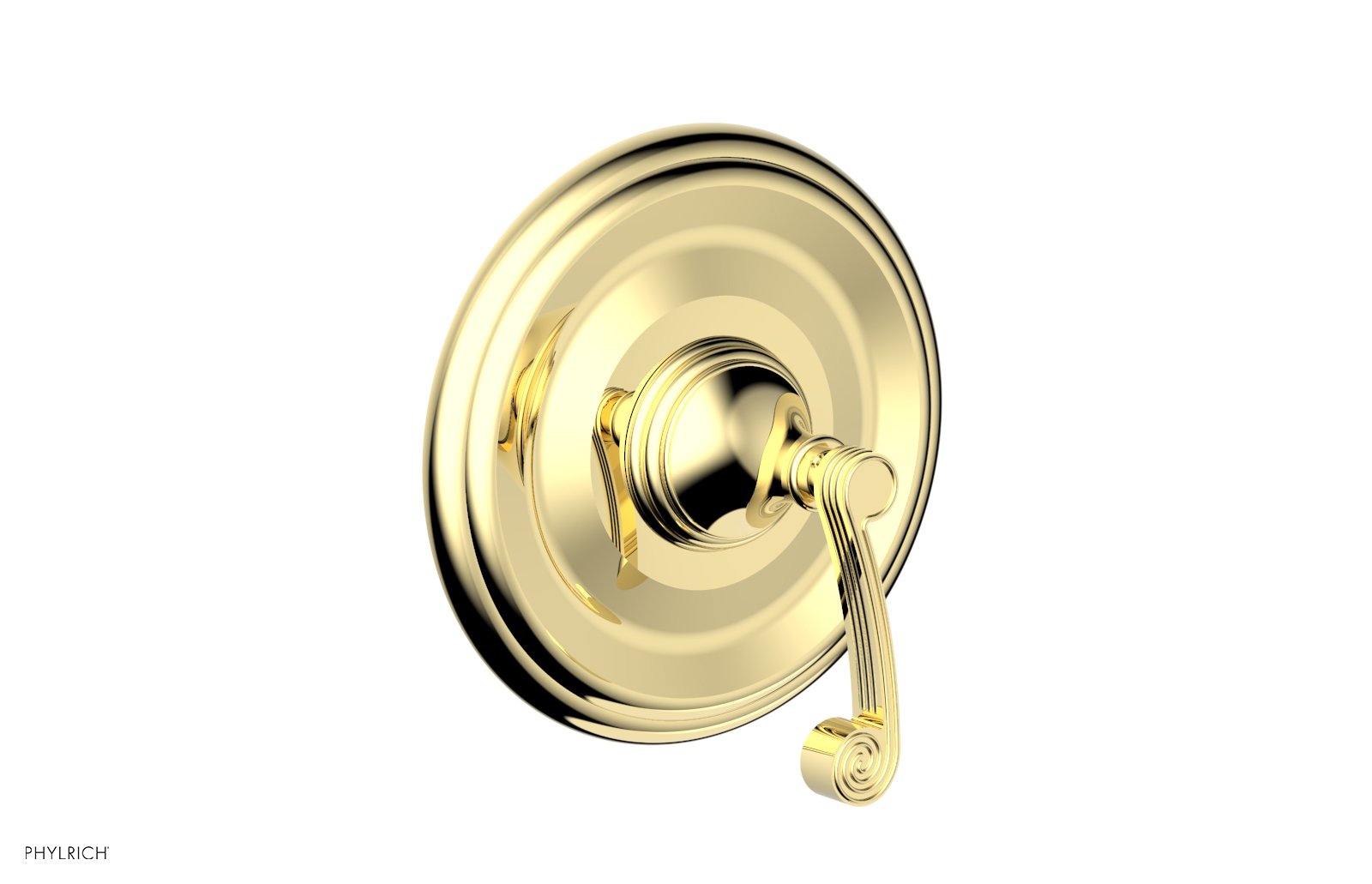 3RING Thermostatic Shower Trim - Curved Lever Handle DTH206