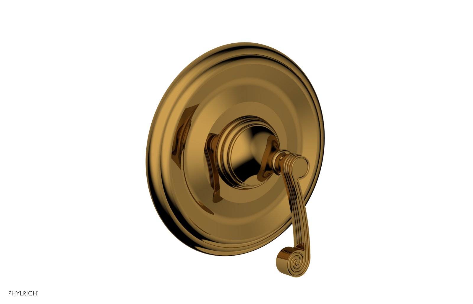 3RING Thermostatic Shower Trim - Curved Lever Handle DTH206