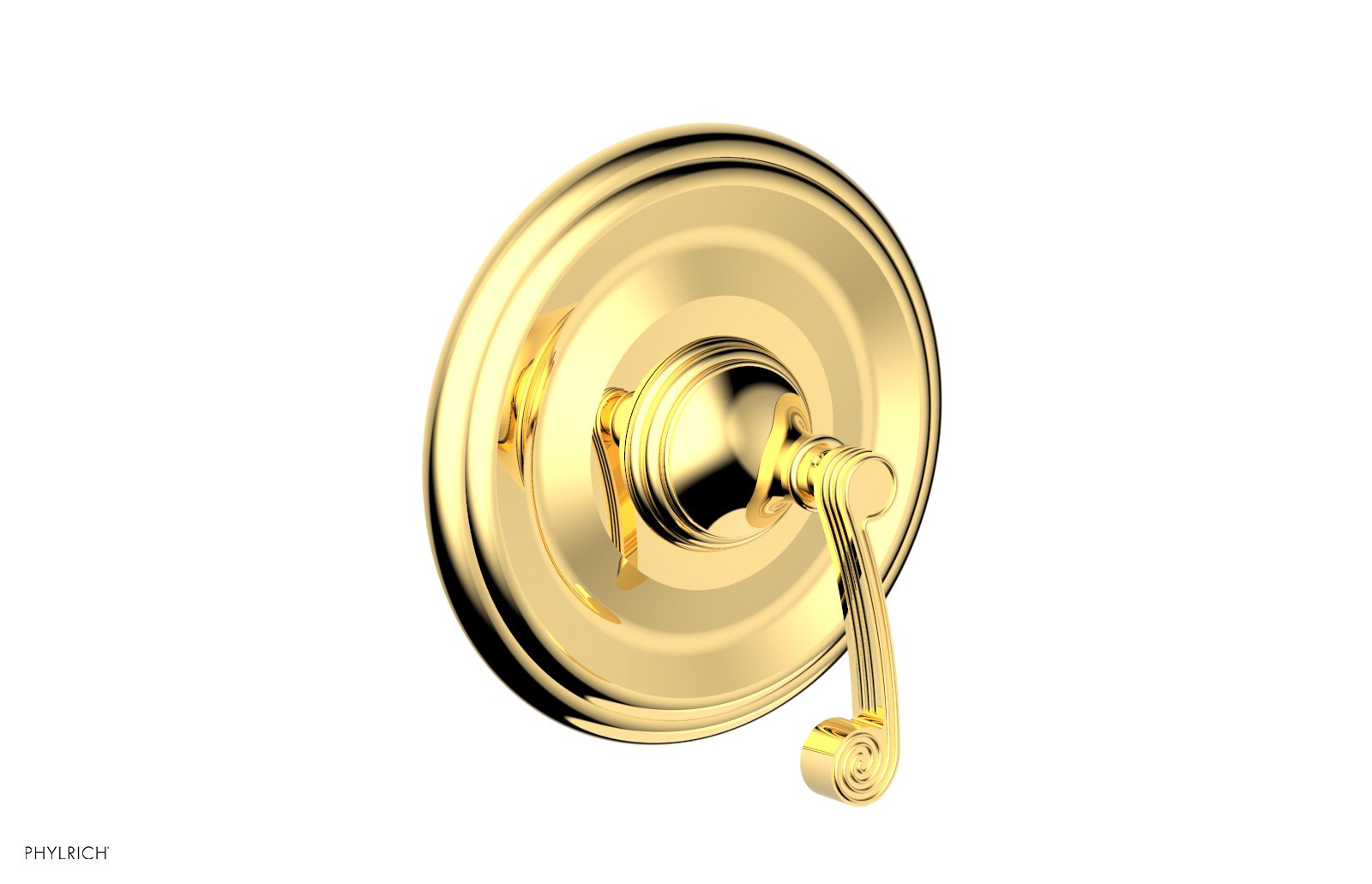 3RING Thermostatic Shower Trim - Curved Lever Handle DTH206