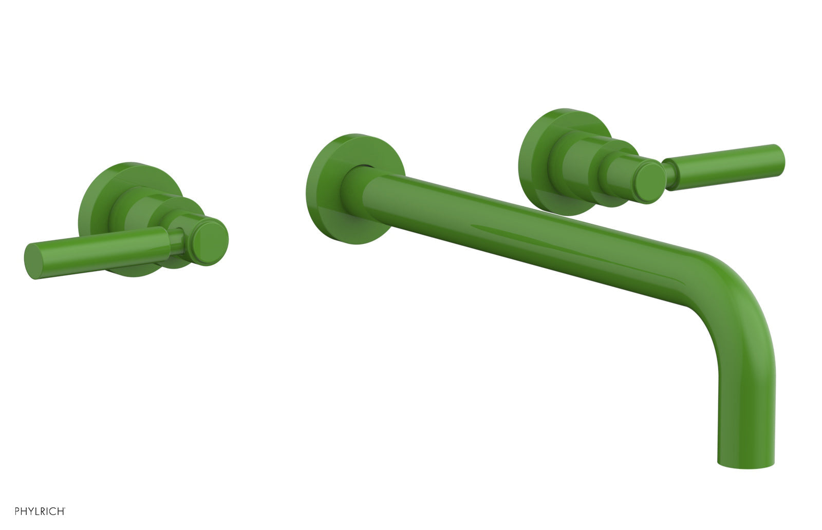 BASIC Wall Lavatory Set 12" Spout - Lever Handles DWL130-12