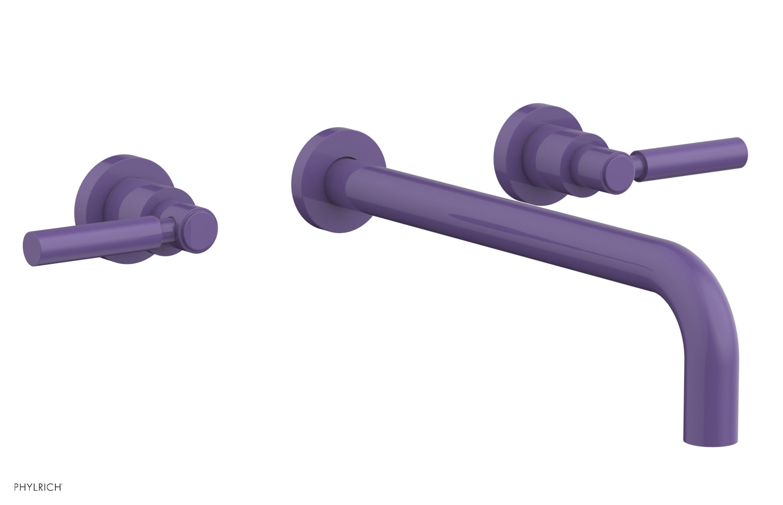 BASIC Wall Lavatory Set 12" Spout - Lever Handles DWL130-12