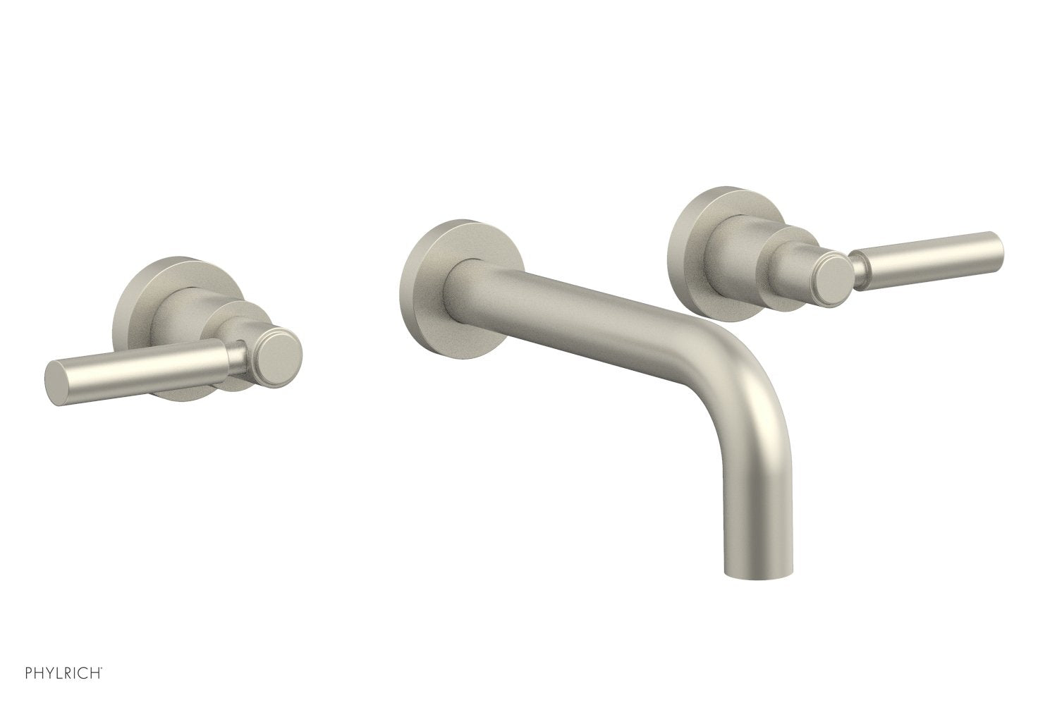 BASIC Wall Lavatory Set 7 1/2" Spout - Lever Handles DWL130