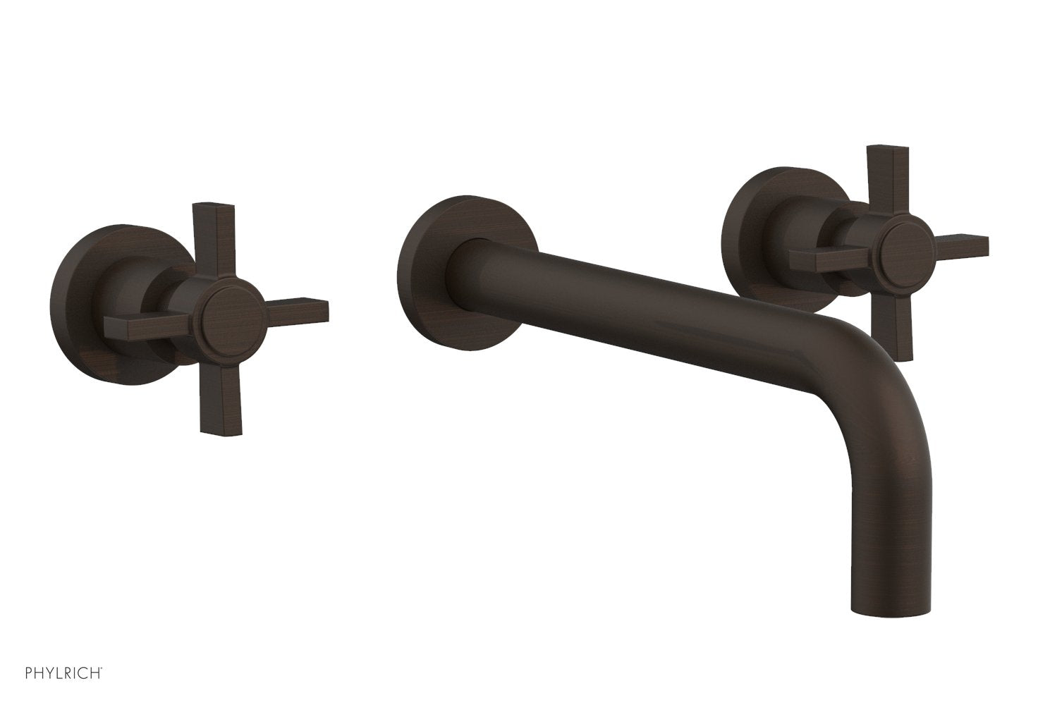 BASIC Wall Lavatory Set 10" Spout - Blade Cross Handles DWL137-10