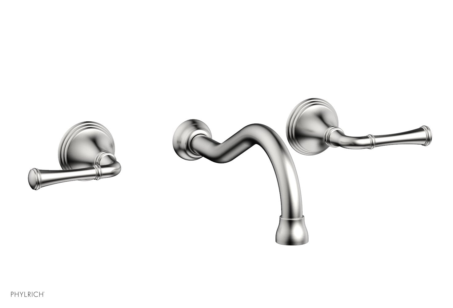 3RING Wall Lavatory Set - Straight Lever Handles DWL205