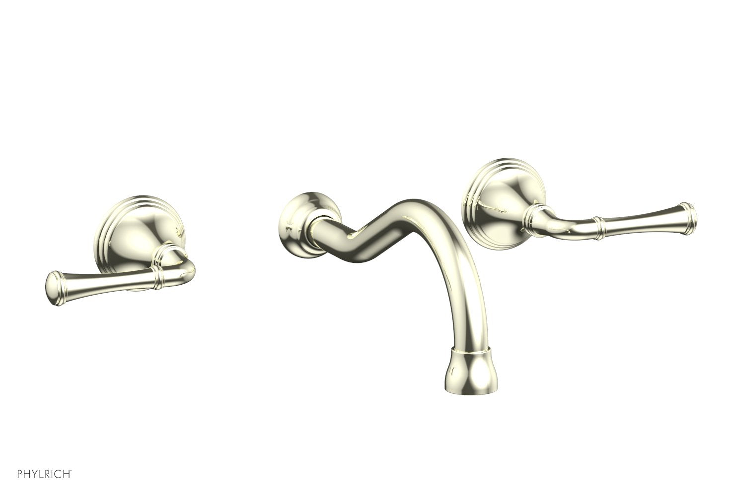 3RING Wall Lavatory Set - Straight Lever Handles DWL205