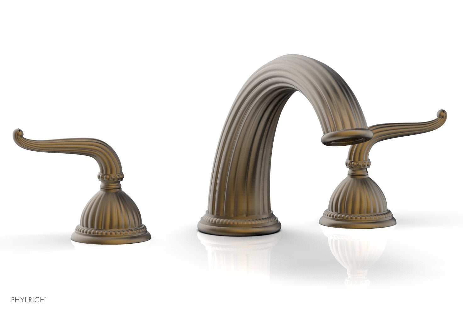 GEORGIAN & BARCELONA Deck Tub Set - Lever Handles K1141P